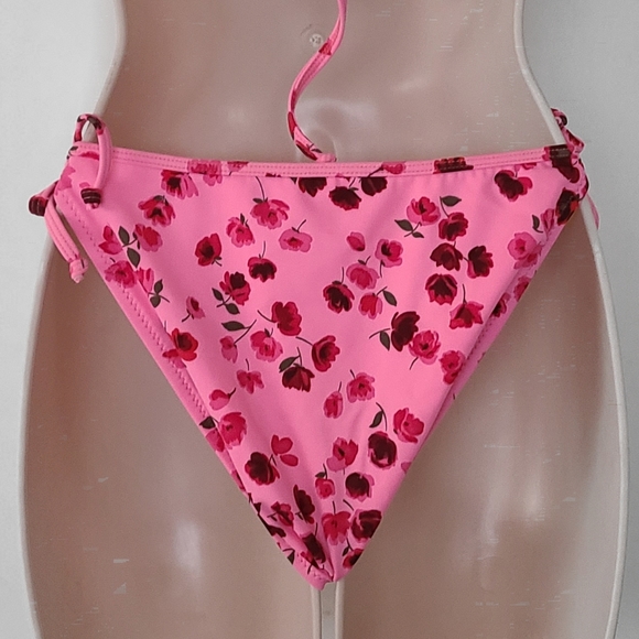 Floral Print Halter Bikini - Picture 7 of 11